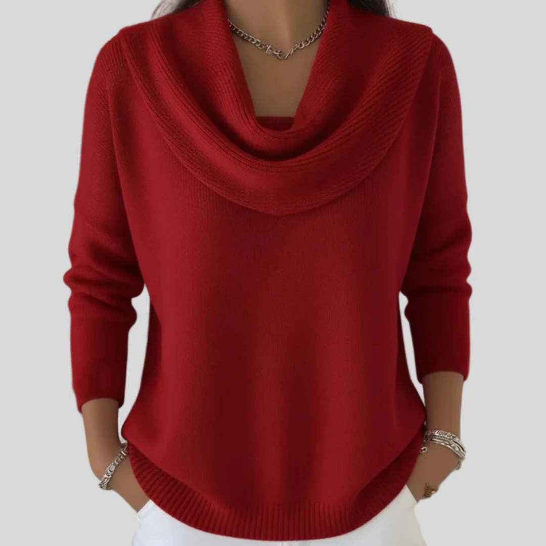 Theodora | Women's Cable Knit Wool Cashmere Jumper