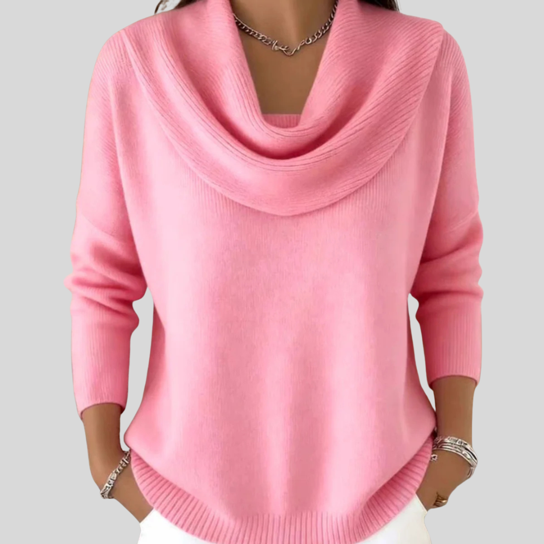 Theodora | Women's Cable Knit Wool Cashmere Jumper