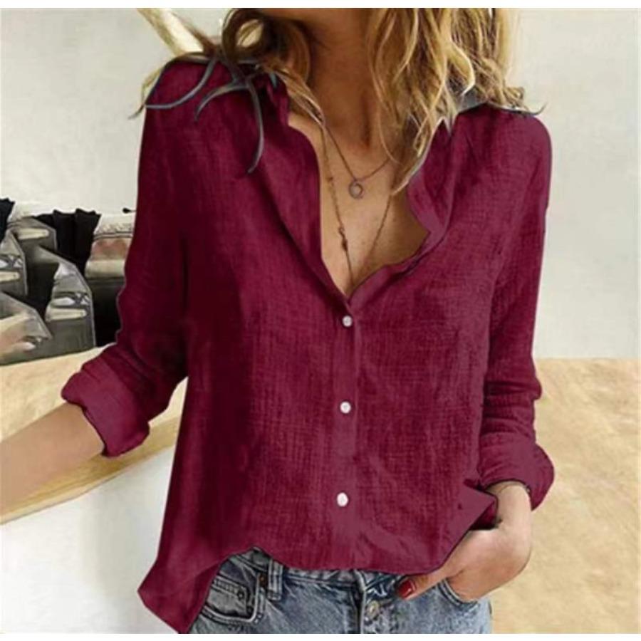 Liliana | Women Long Sleeve Cotton Shirt