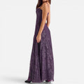 Zara | Spaghetti Strap Corset Chiffon Floral Print Evening Dress
