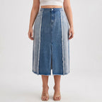 Fraylis - Panelled Midi Skirt Panelled Midi Skirt 