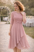 Noemie | Babydoll Pleated Garden Party Occasion Dress