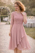 Noemie | Babydoll Pleated Garden Party Occasion Dress