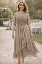 Noemie | Babydoll Pleated Garden Party Occasion Dress
