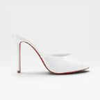 Evangeline | Evening Shoes For Wedding In Pointed Leather Mules