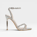 Isolde | Rene Caovilla Diamond Stiletto Heels Occasion Sandals