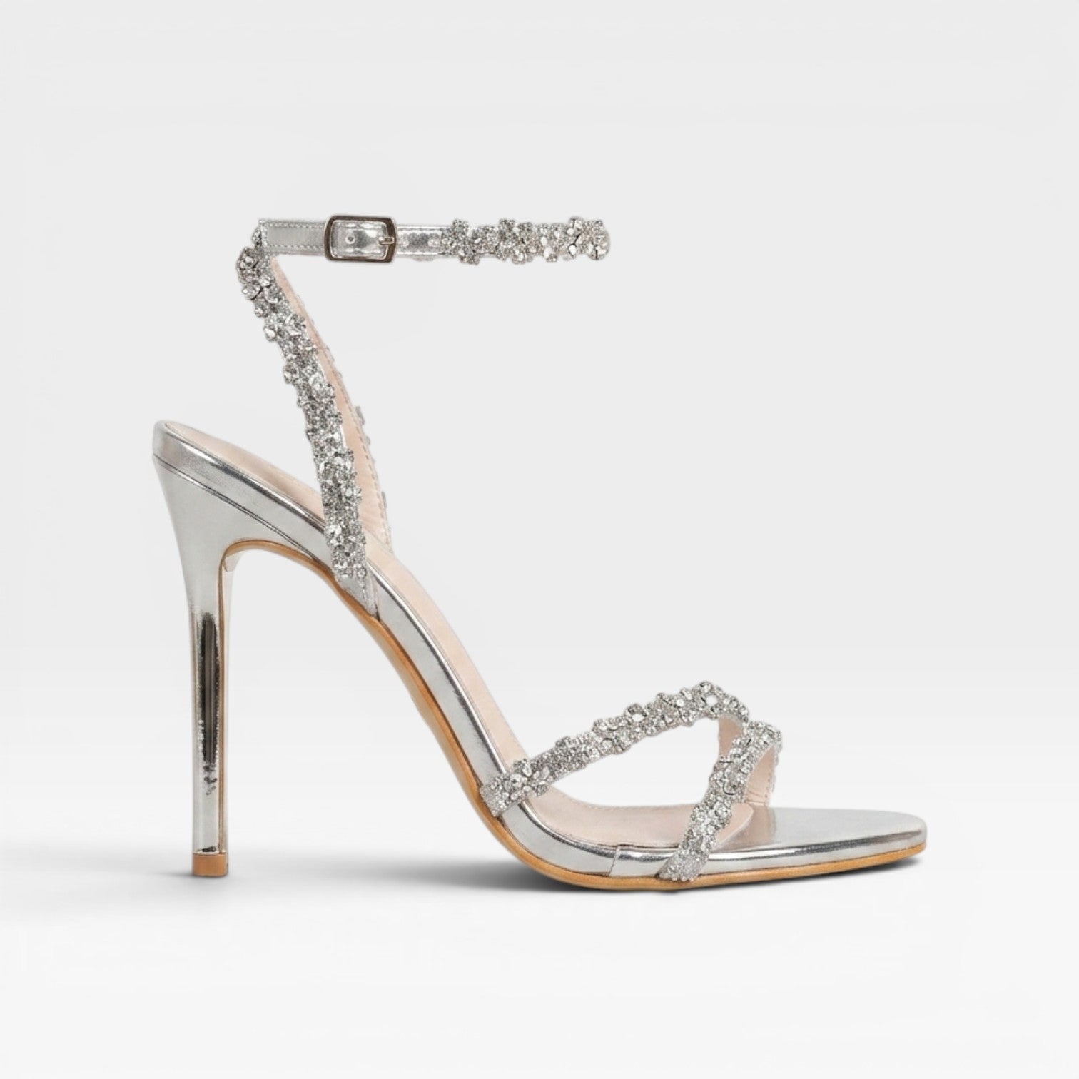 Isolde | Rene Caovilla Diamond Stiletto Heels Occasion Sandals