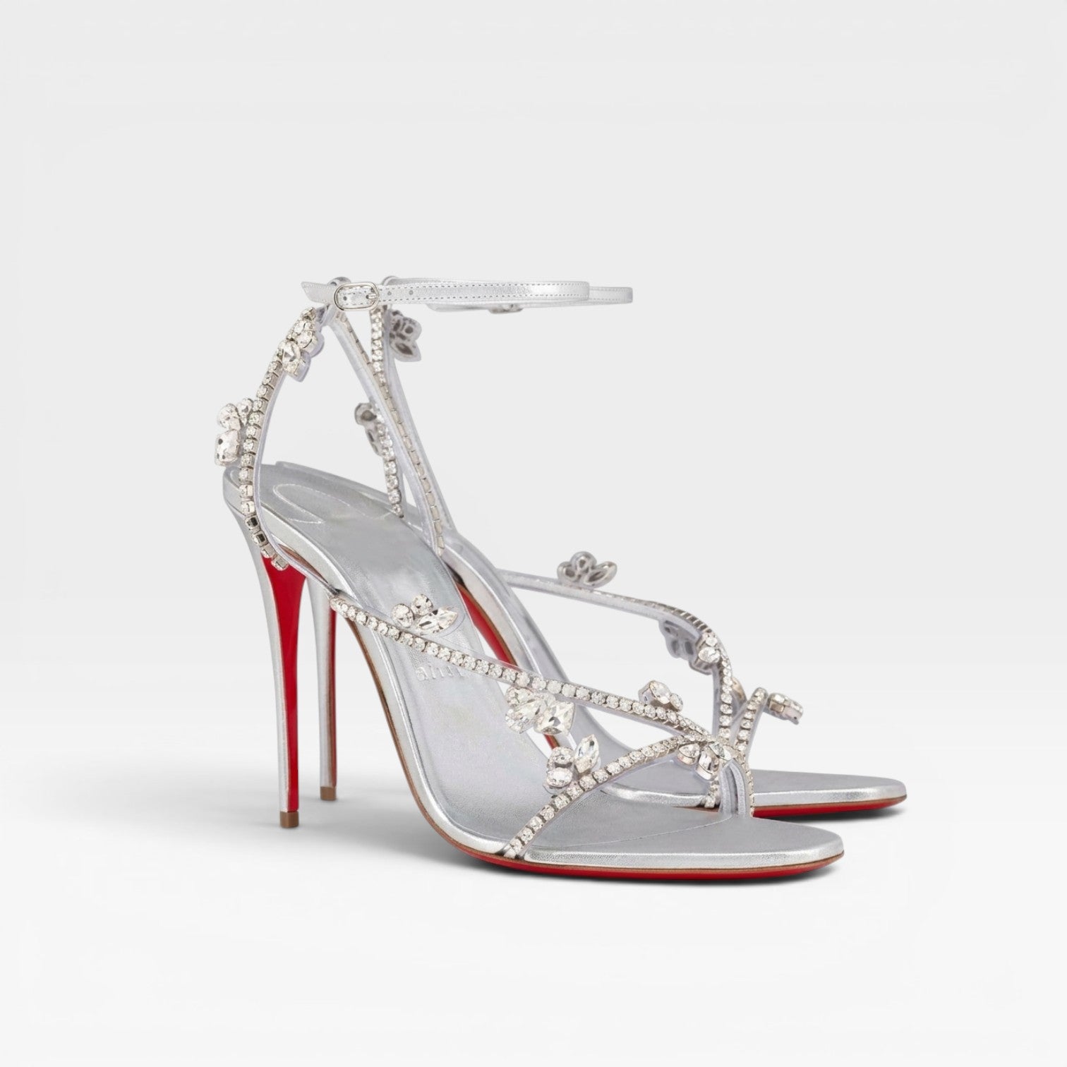 Aurelia | Rene Caovilla Heels Crystal Embellished Strappy Stiletto