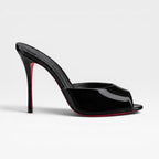 Evangeline | Evening Shoes For Wedding In Pointed Leather Mules
