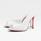 Evangeline | Evening Shoes For Wedding In Pointed Leather Mules