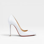 Eulalie | Patent Evening Shoes For Wedding In Black Cream White