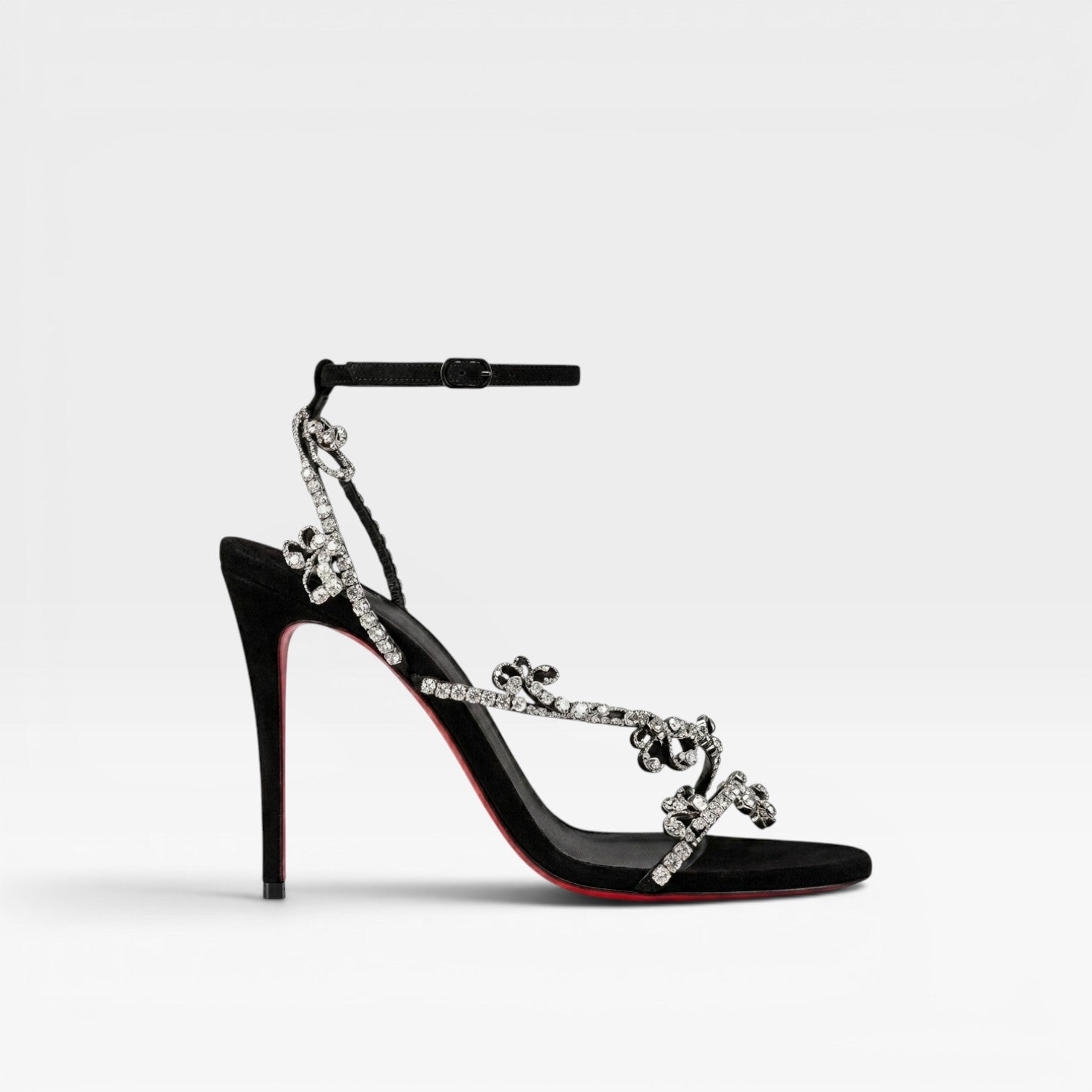 Aurelia | Rene Caovilla Heels Crystal Embellished Strappy Stiletto