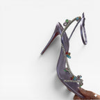 Aurelia | Rene Caovilla Heels Crystal Embellished Strappy Stiletto