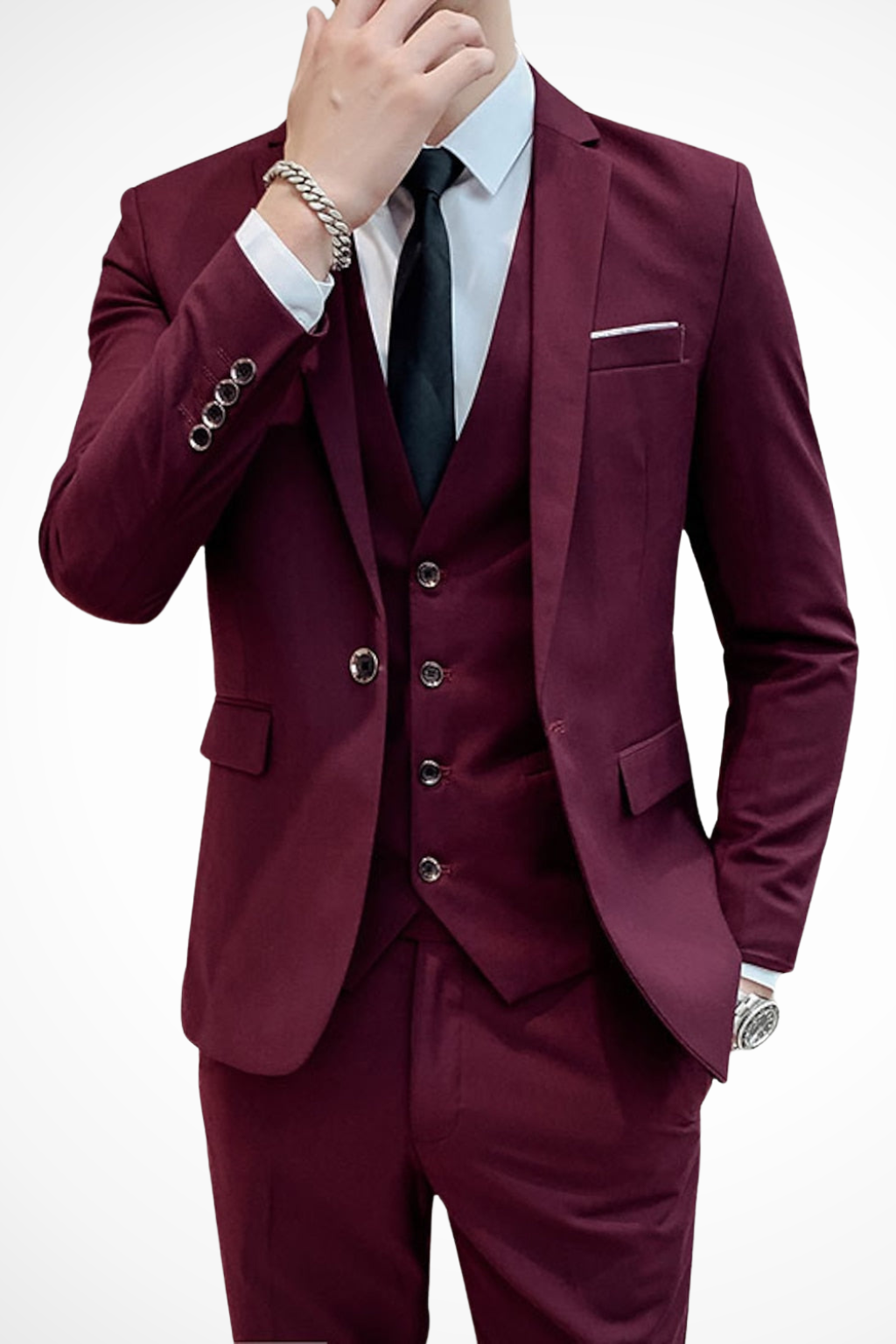 Atticus | Men 3-Piece Slim Fit Wedding Guest Suit