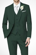 Xavier | Men Single Breasted 3-Piece Wedding Guest Formal Suit