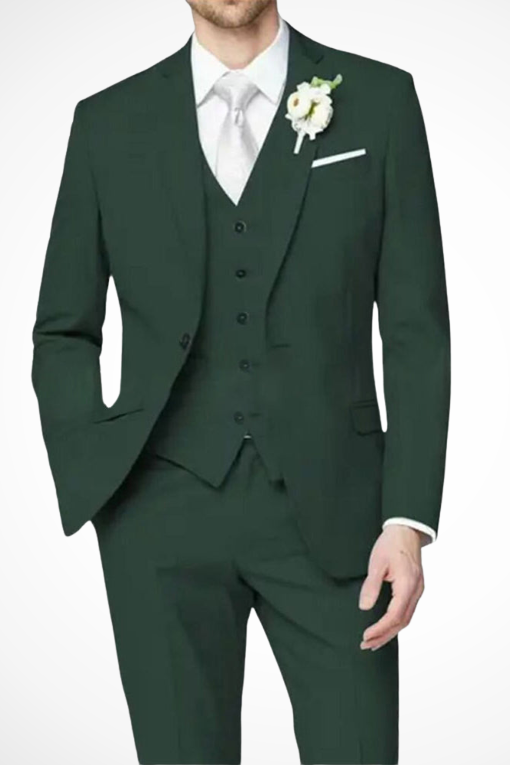 Xavier | Men Single Breasted 3-Piece Wedding Guest Formal Suit
