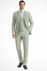 Leopold | Men Slim Fit 3-Piece Wedding Guest Peak Lapel Suit