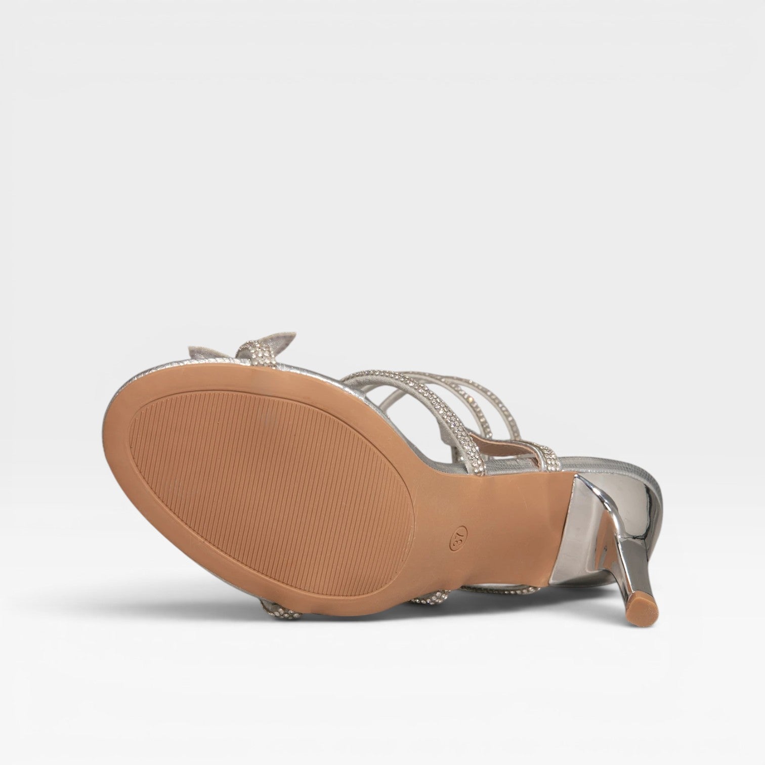 Oceane | Rene Caovilla Crystal Butterfly Spiral Heels