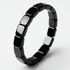 Zachary | Mens Bracelet Hematite Stone Casual Accessory