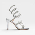 Oceane | Rene Caovilla Crystal Butterfly Spiral Heels