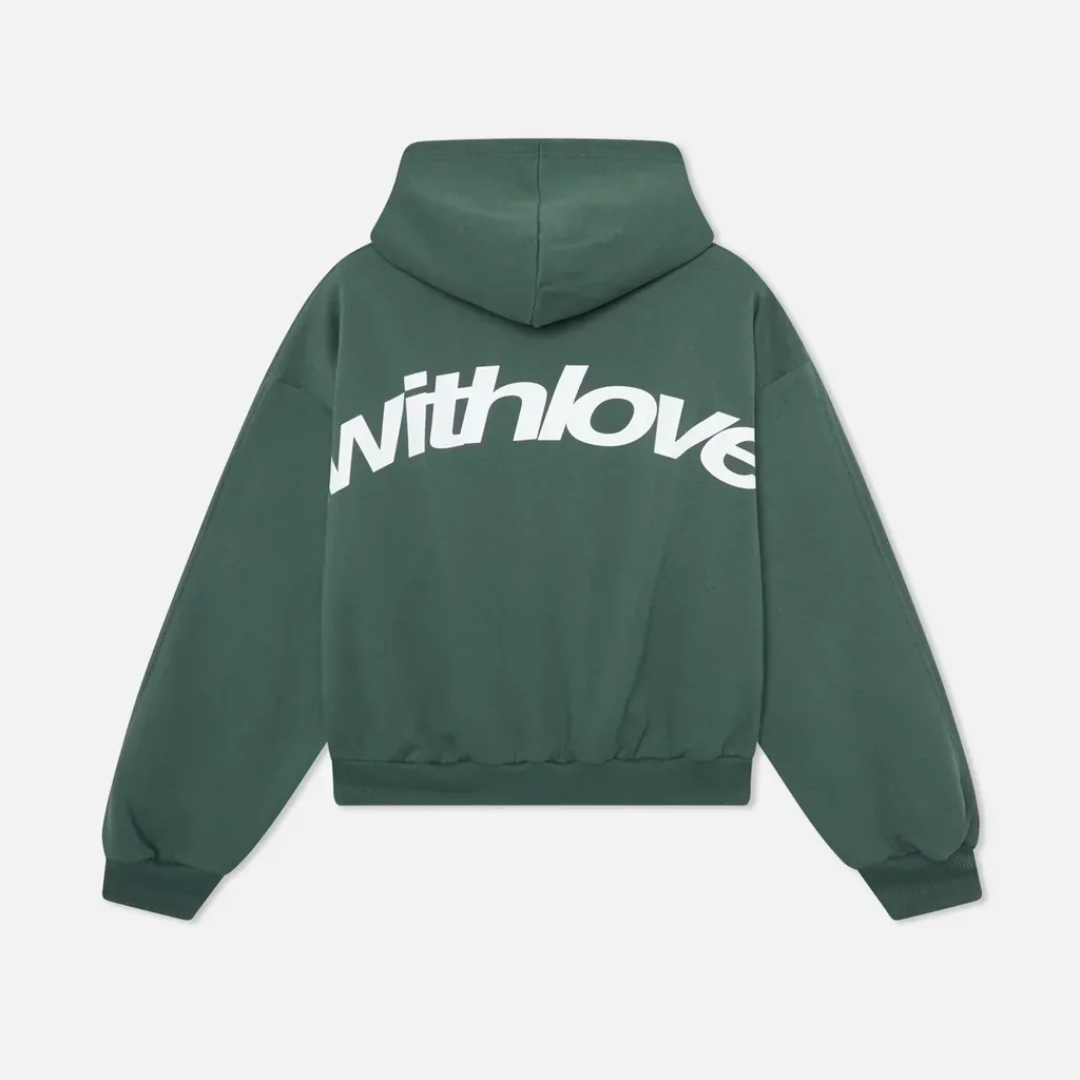 Aurelia | Zip Up Sweatshirt No Hood Casual Loungewear