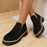 Seraphina | Supportive Ankle Boots with Arch Support & Side Zip