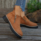 Seraphina | Supportive Ankle Boots with Arch Support & Side Zip