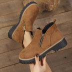 Seraphina | Supportive Ankle Boots with Arch Support & Side Zip