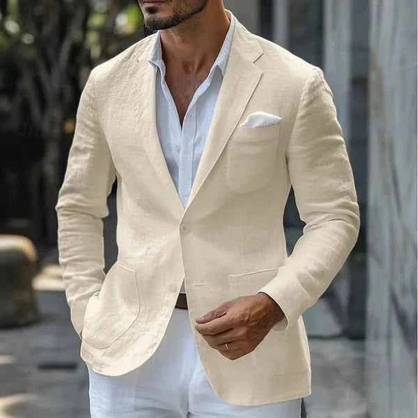 Nestor | Men Linen Blazer Smart Casual Summer Jacket