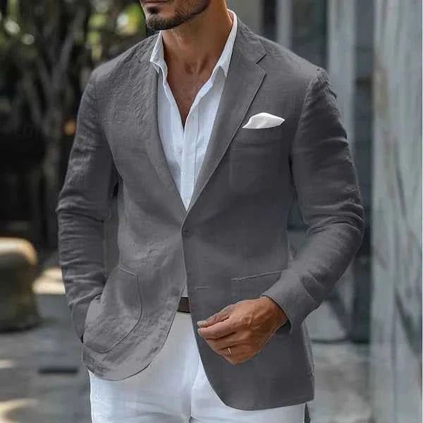 Nestor | Men Linen Blazer Smart Casual Summer Jacket