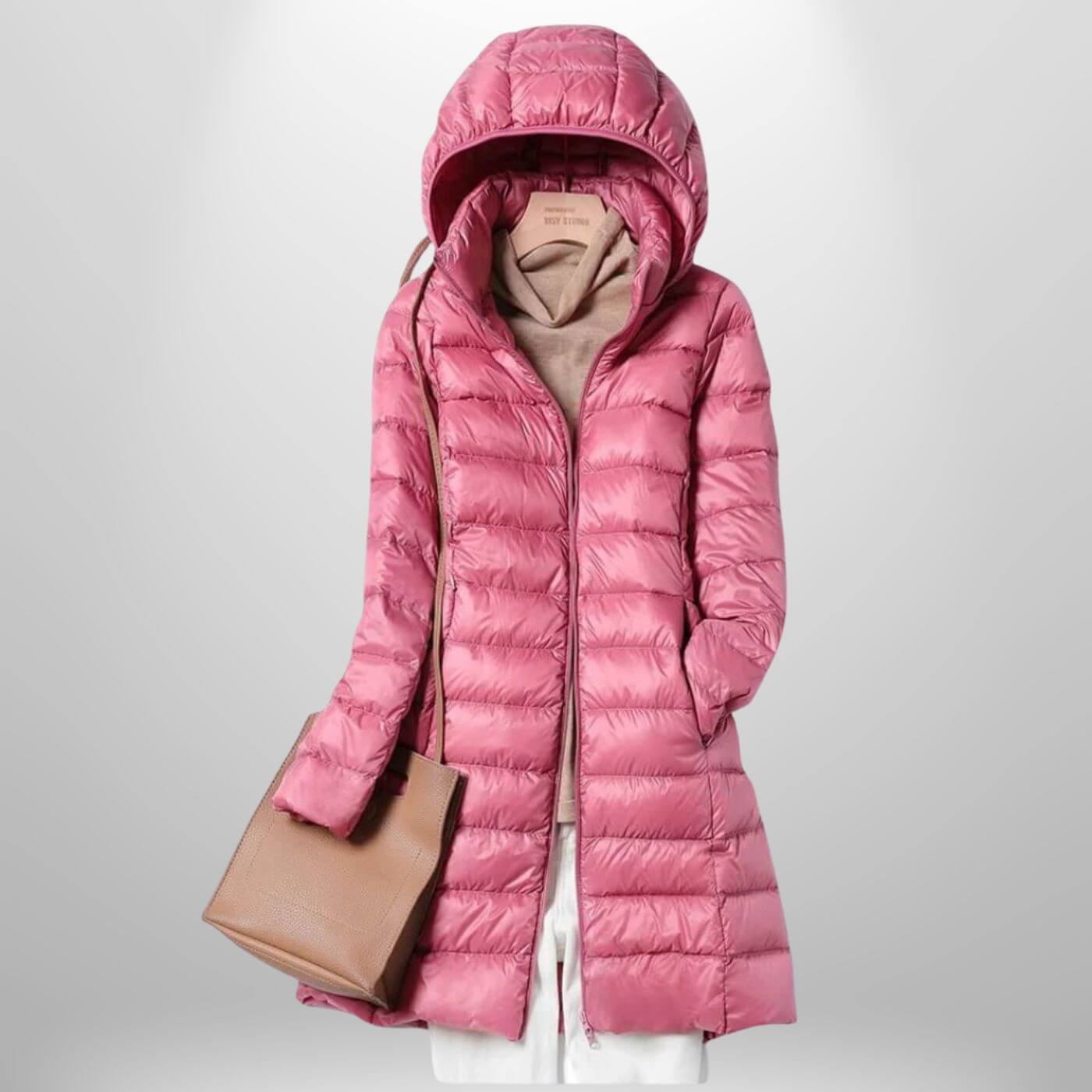 Ninon | Lightweight Hooded Puffer Jacket For Women