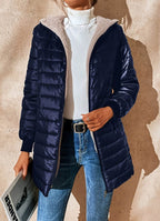 Margaux | Lightweight Puffer Jacket with Hood and Ribbed Cuffs