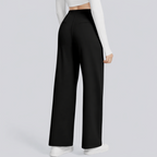 Seraphina | Women Wide Leg Trousers High Waisted Smart Casual