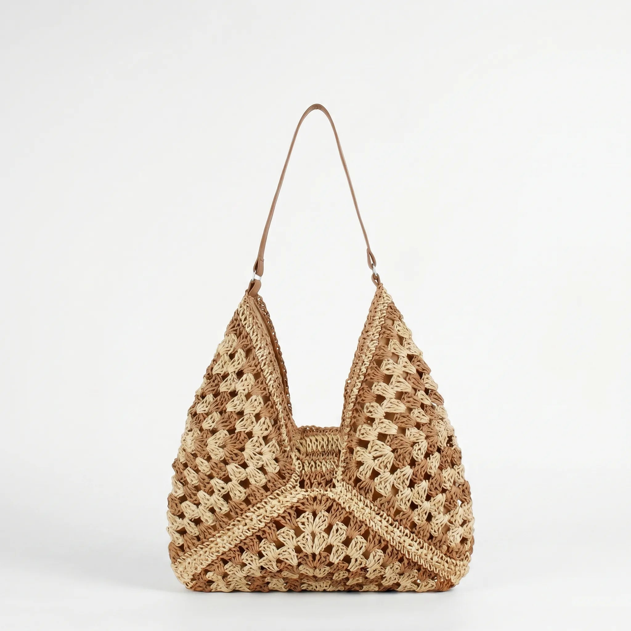 Luminera - Slouchy Crochet Shoulder Bag Slouchy Crochet Shoulder Bag 