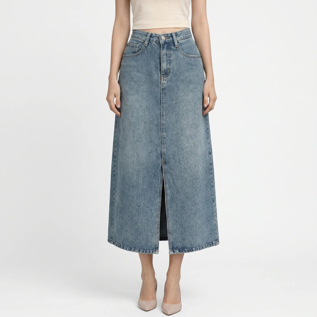 Maxira - High Waisted Maxi Skirt High Waisted Maxi Skirt 