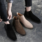 Joaquin | Men's Suede Chelsea Boots Smart Casual Footwear