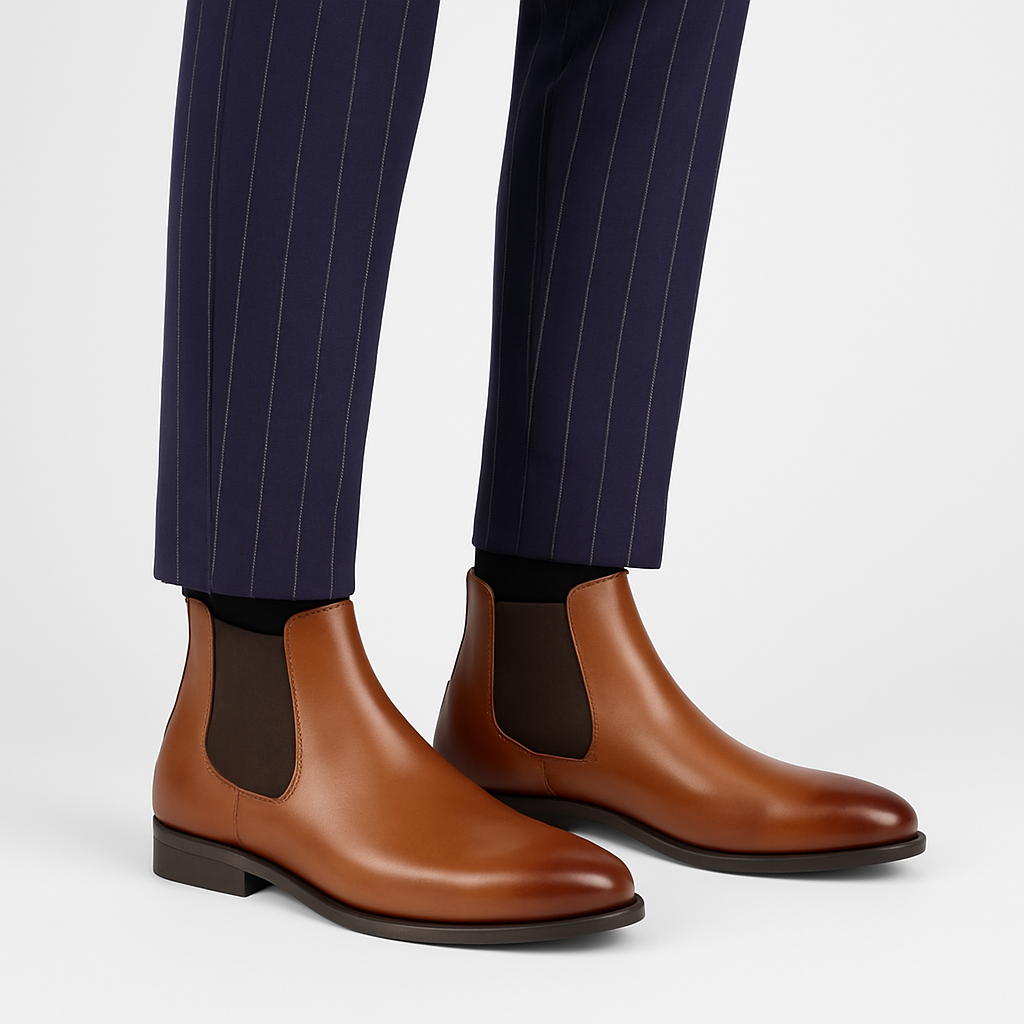 Dashiell | Men's Classic Chelsea Boots Black Brown All Season