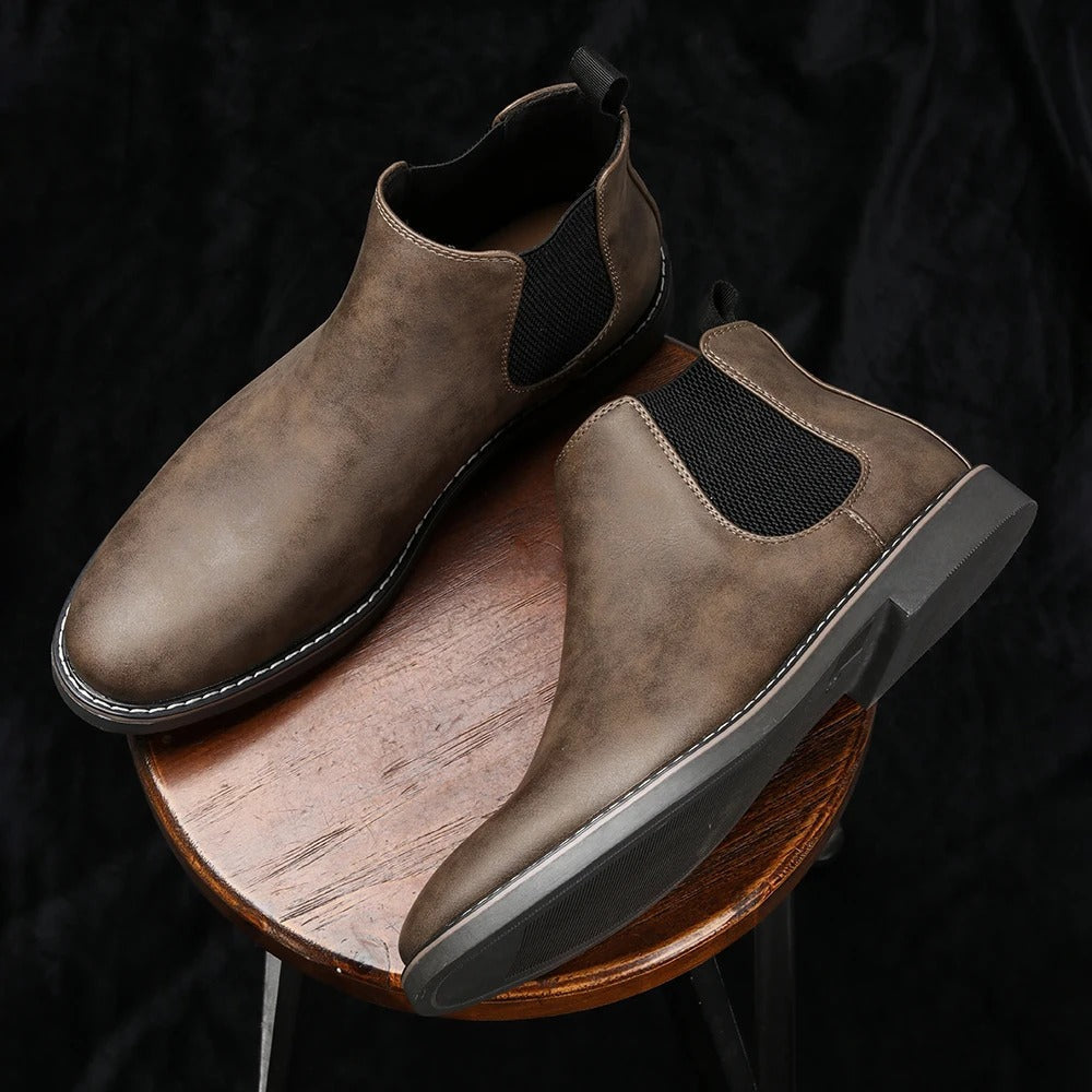 Florian | Men's Leather Chelsea Boots Smart Casual Footwear