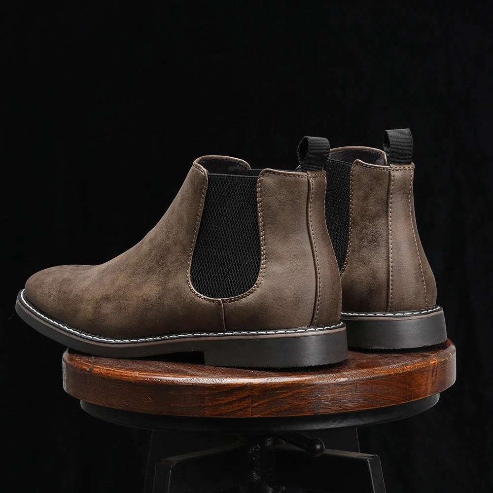 Florian | Men's Leather Chelsea Boots Smart Casual Footwear