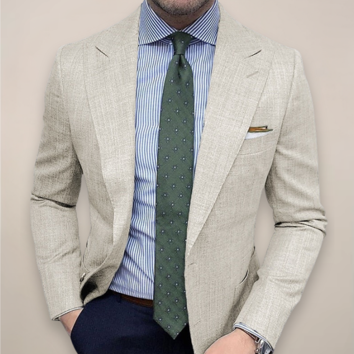 Orson | Men's Spring Textured Tailored Blazer Jacket