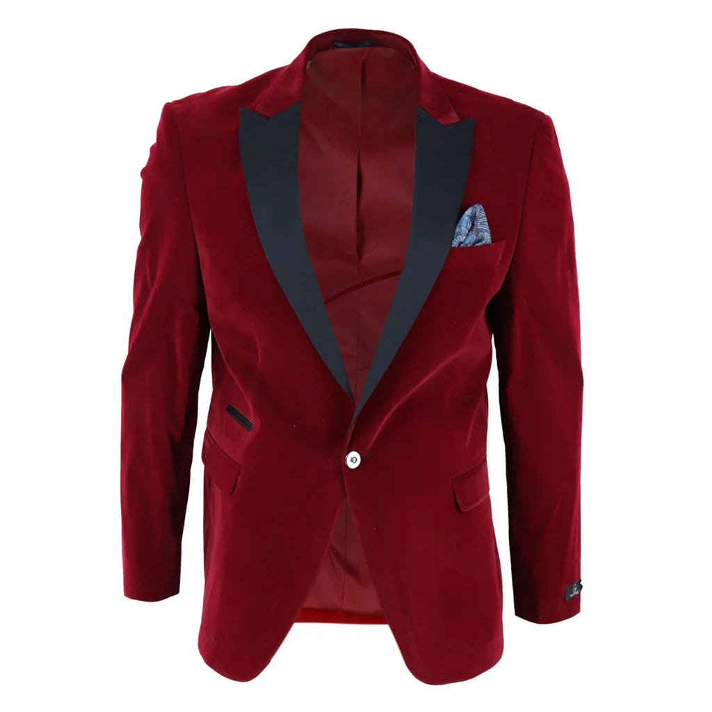 Nico | Velvet Tuxedo Blazer for Wedding and Evening Occasions
