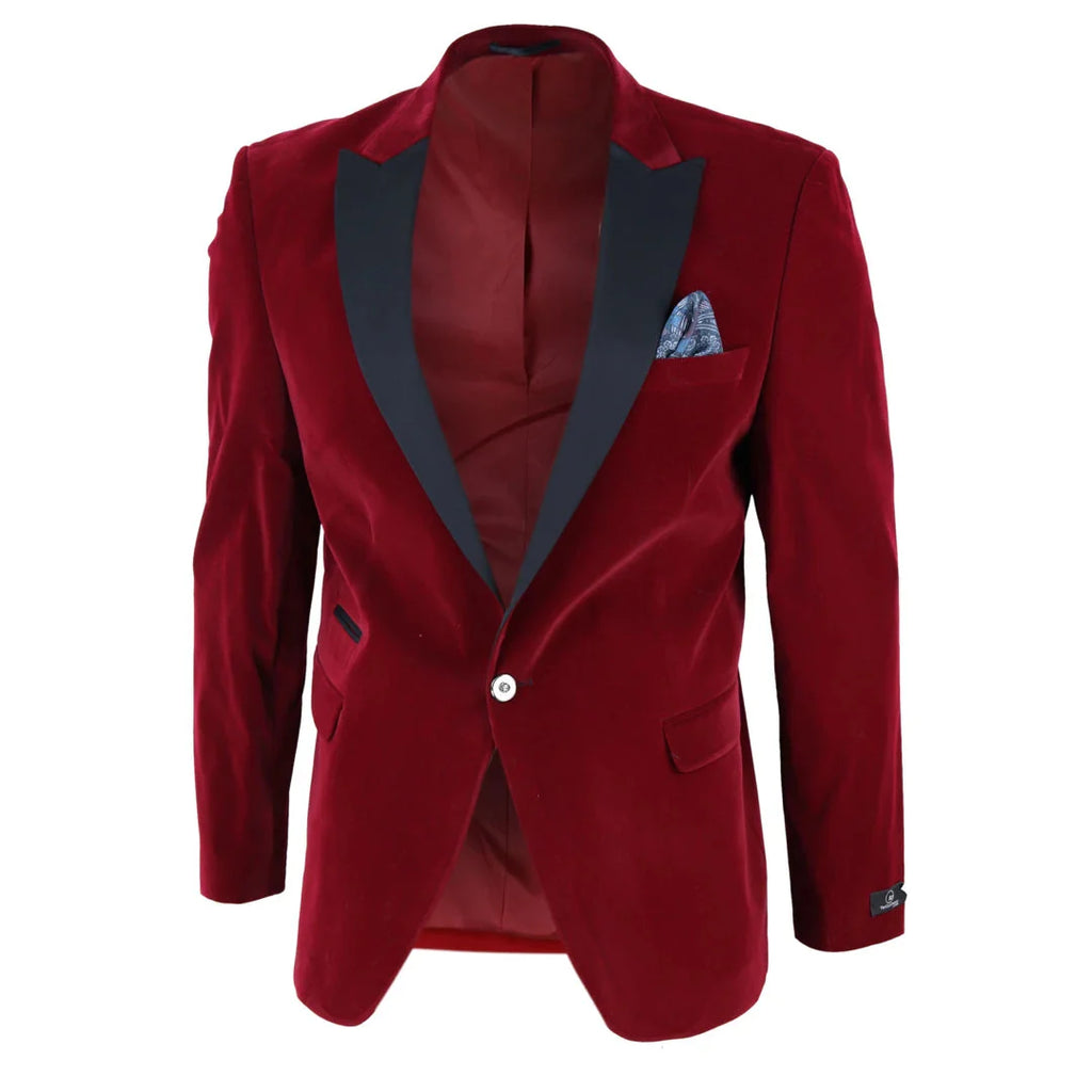 Nico | Velvet Tuxedo Blazer for Wedding and Evening Occasions