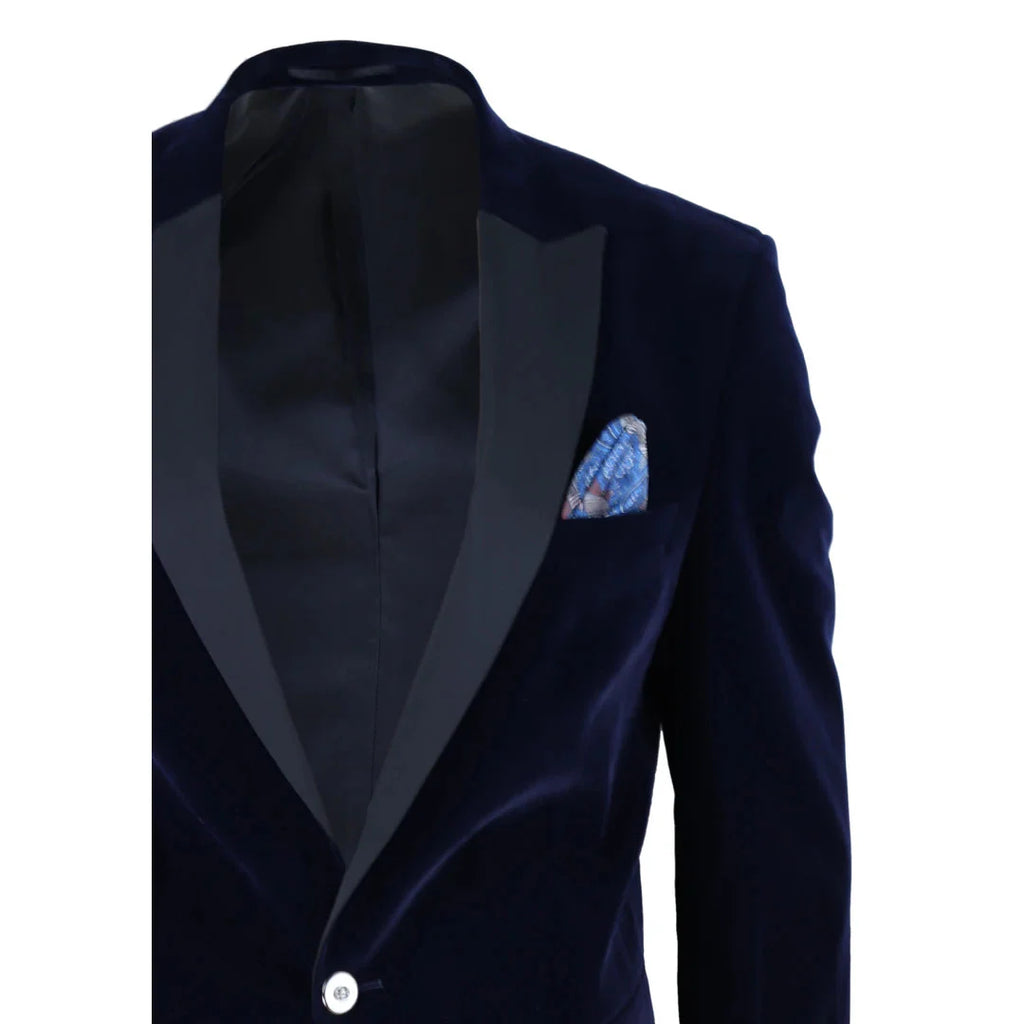 Nico | Velvet Tuxedo Blazer for Wedding and Evening Occasions