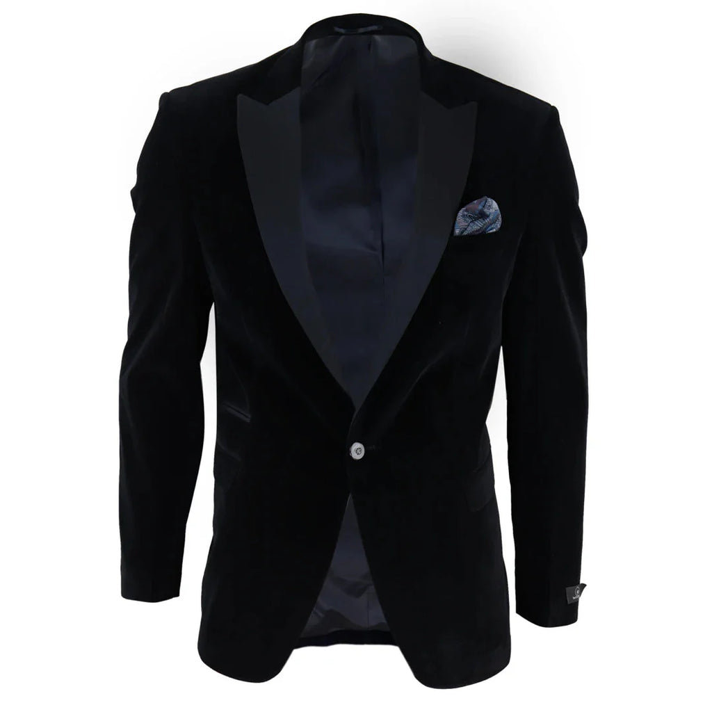 Nico | Velvet Tuxedo Blazer for Wedding and Evening Occasions
