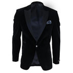 Nico | Velvet Tuxedo Blazer for Wedding and Evening Occasions
