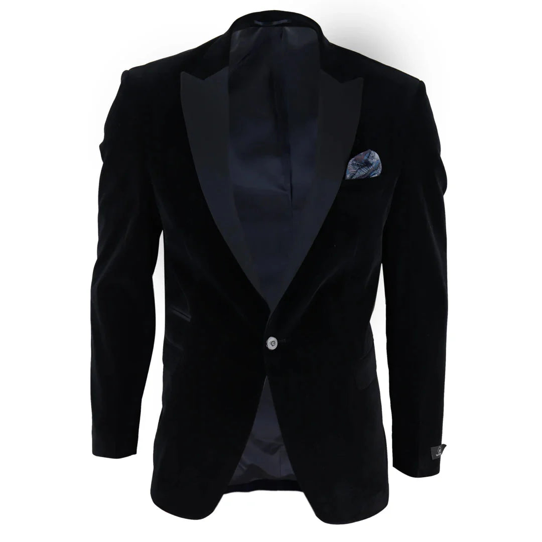 Nico | Velvet Tuxedo Blazer for Wedding and Evening Occasions