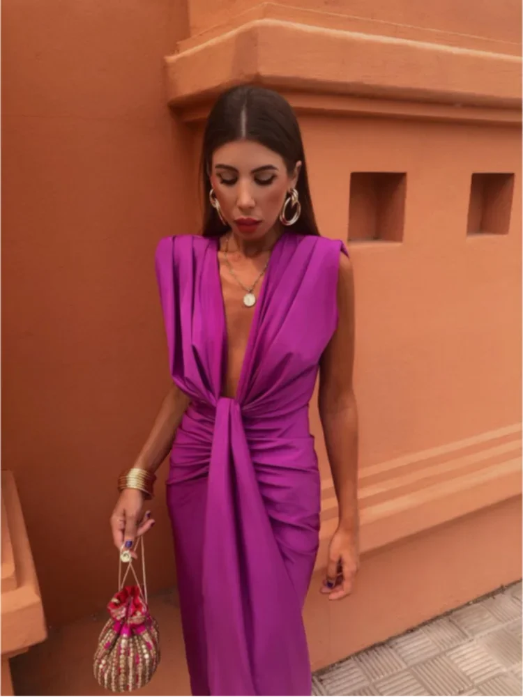 Beatrix | Elegant Mother Of The Bride Dresses Pleated Maxi