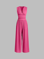 Felicity | Strapless Wide Leg Jumpsuit Wedding Guest Occasion