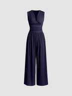 Felicity | Strapless Wide Leg Jumpsuit Wedding Guest Occasion