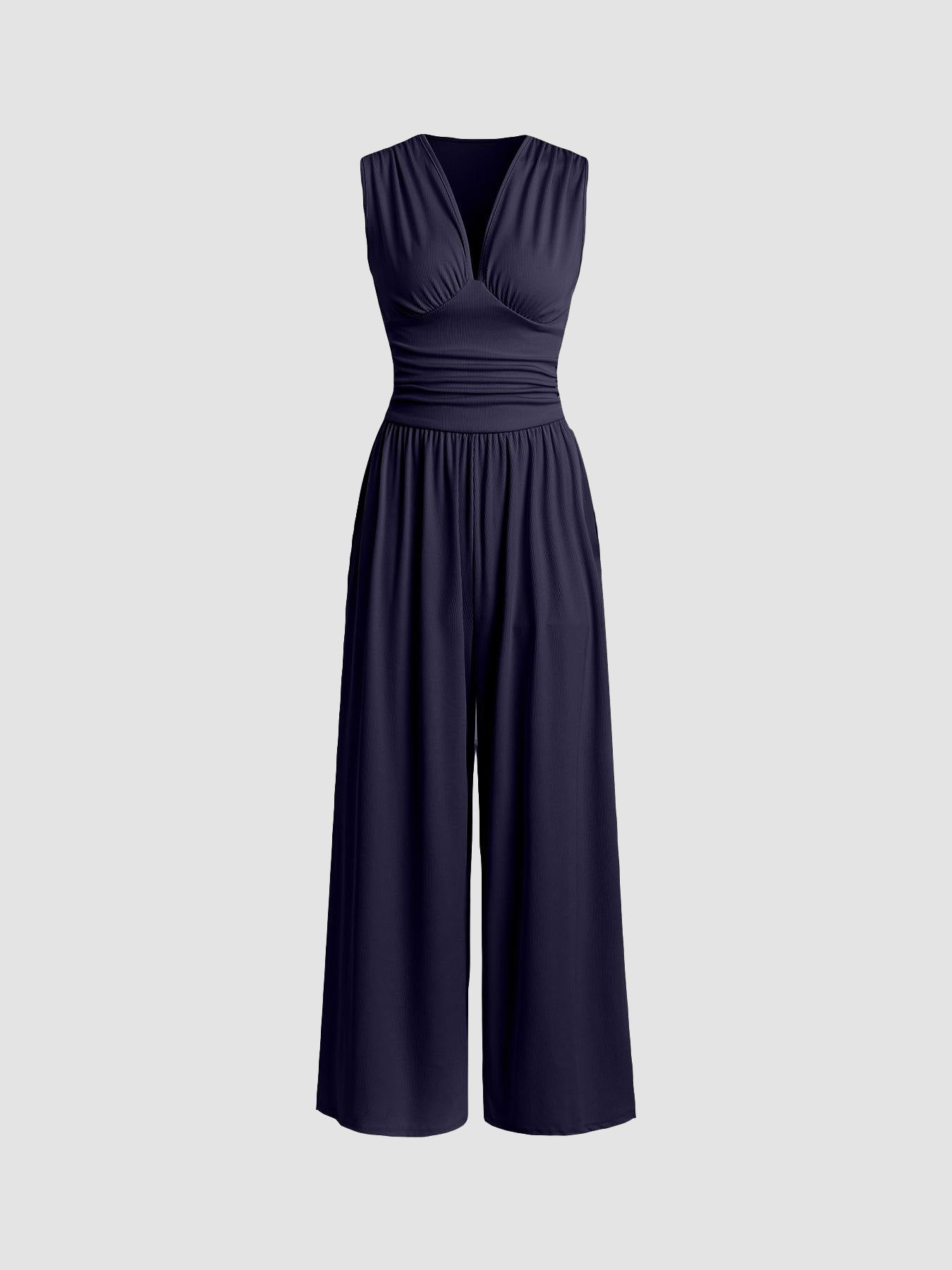Felicity | Strapless Wide Leg Jumpsuit Wedding Guest Occasion